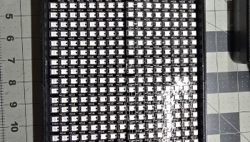 Рамка контроллера MATRIX WLED esp32 16x32 8