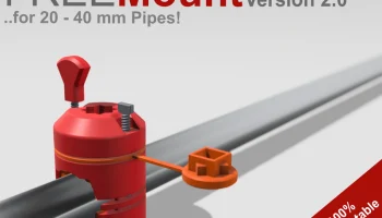 FREEMount Pipe-Edition 100% возможность печати......