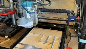 3018 CNC - полная модернизация оси X 7