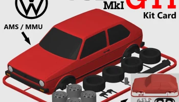 Карта комплекта Volkswagen Golf GTI (Mk 1) 1