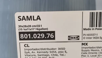 Полка для хранения ниток для IKEA Samla 22 л. 3
