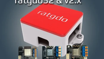 Корпус/корпус для печатной платы ratgdo32, v2.53i, v2.52i..