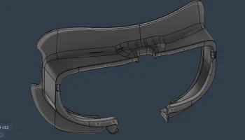 Лицевой интерфейс Pimax Dream Air и адаптеры для ремешков... 9