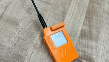Компактный корпус Meshtastic T-Echo - большая GPS-антенна..