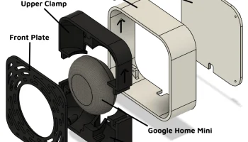 Корпус мини-динамика Google Home - компактная версия...... 8