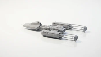 Y-Wing Starfighter Модель Звездных войн 3D для печати....... 3