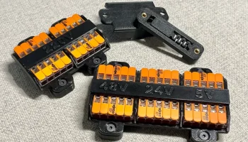 Wago 221-415 Крепление для кронштейна на DIN-рейку........
