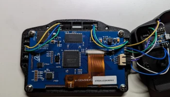 Nextion 4,3 дюйма + Arduino Sim Racing Dash 1