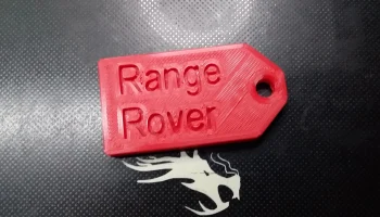Ключевая бирка Range Rover Ключевая бирка Range Rover