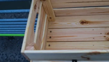 Деревянный ящик Ikea, крепление для велосипеда...... 4