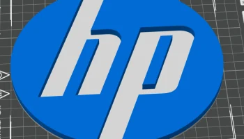 Вывеска HP для офиса или мастерской......