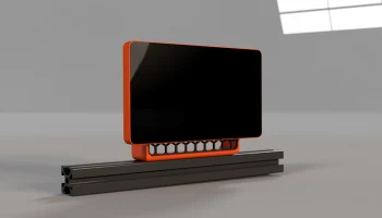 Сенсорный экран Raspberry Pi 7 дюймов и крепление для корпуса Rpi 4B