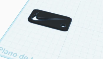 Брелок с логотипом Nike 2