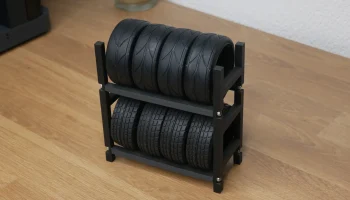 СТОЙКА ДЛЯ ШИН В МАСШТАБЕ 1:10 2