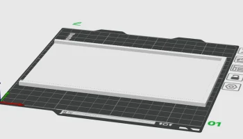 Стекло PixelIt из PETG белого цвета! 3