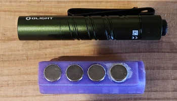 Держатель для фонарика OLight I3T 2 EOS AAA, версия с 4 м... 5