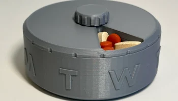 Jumbo Weekly Pill Case [Remix]