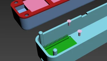 ESP32 dev + MAX7219 Корпус часов 5