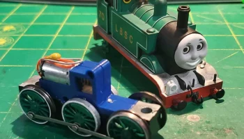 Замена двигателя Bachmann Thomas, альтернативный вариант...