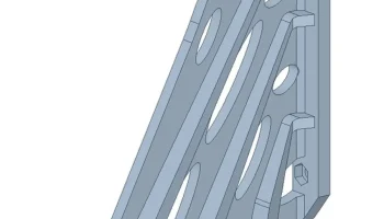 Сменная скоба рамки для блока питания серебристого или че... 2