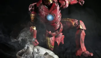 Шарнирная фигура Iron Man MK3 5