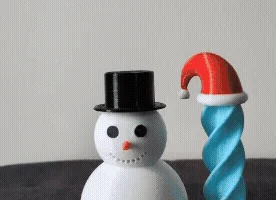 Twistmas Snowman - Спиральный рождественский снеговик-неп...