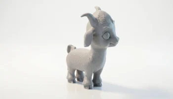 Фигурка козла животного для 3D-печати............ 1