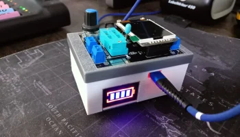 Анализатор Miernik GM328A Box, Obudowa z Zasilaniem 18650..