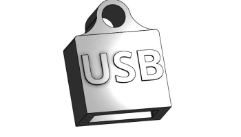 ТПУ Mini USB Schl&uuml;sselanh&auml;nger