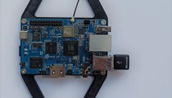 Крепление Orange Pi VESA - 200x200 мм за телевизором... Крепление Orange Pi VESA - 200x200 мм за телевизором...