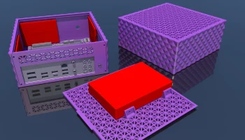 Корпус для ПК Mini ITX - HDD/SSD Remix
