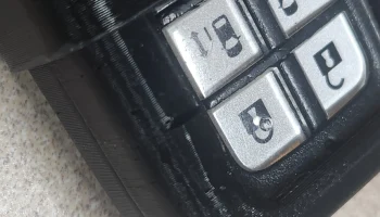 Honda FOB с крышкой кнопок 2