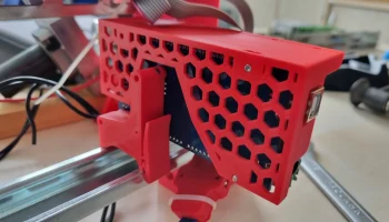Крепление на DIN-рейку для Arduino Mega + RAMPS Remix с к..