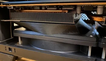 Канал вентилятора NCASE M1 PowerColor Red Dragon 5700 XT,...