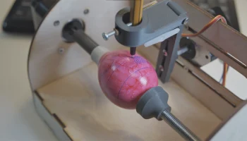 EggBot из фанеры на базе Arduino 3