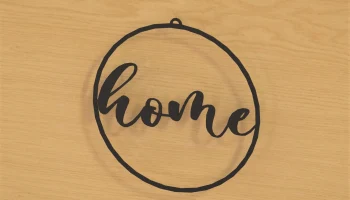 Оформление окна "Home | Zuhause" 1