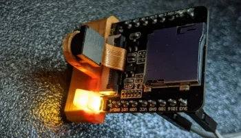 esp32-cam угловой зажим 90 градусов 3
