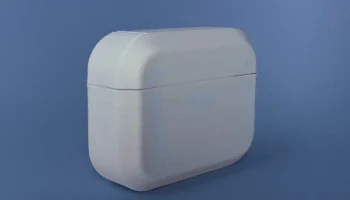 Чехол для AirPods Pro 3 с плоскими краями 5