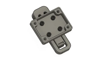 Держатель DIN-рейки для Omron SSR 4