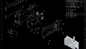 ESP-32 T3S3 Чехол для настенного крепления........ 2
