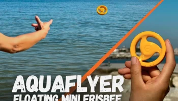AquaFlyer: идеальная плавающая мини-фрисби............