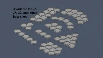Коллекция 40k Movement Tray 25/28/32/40 мм