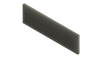 Пиксельные часы 32x8 9