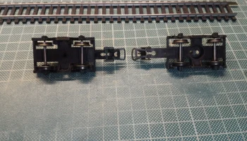 H0 Набор грузовиков с тележкой в ​​масштабе 1:87 5