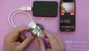 Микроскоп ESP32 - Спичечный коробок
