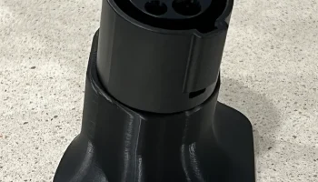 Tesla Model 3 J1772 держатель адаптера для дверного подстака 4