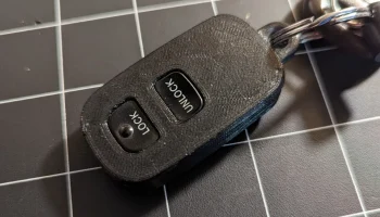 Корпус брелока Toyota (3 кнопки)