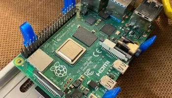Крепление Raspberry Pi 3/4 DIN