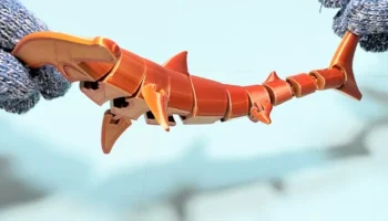 Flexi Hammerhead Shark (печать на месте) 5