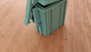 Прочный корпус батареи 1S - параметрический OpenSCAD....... 2